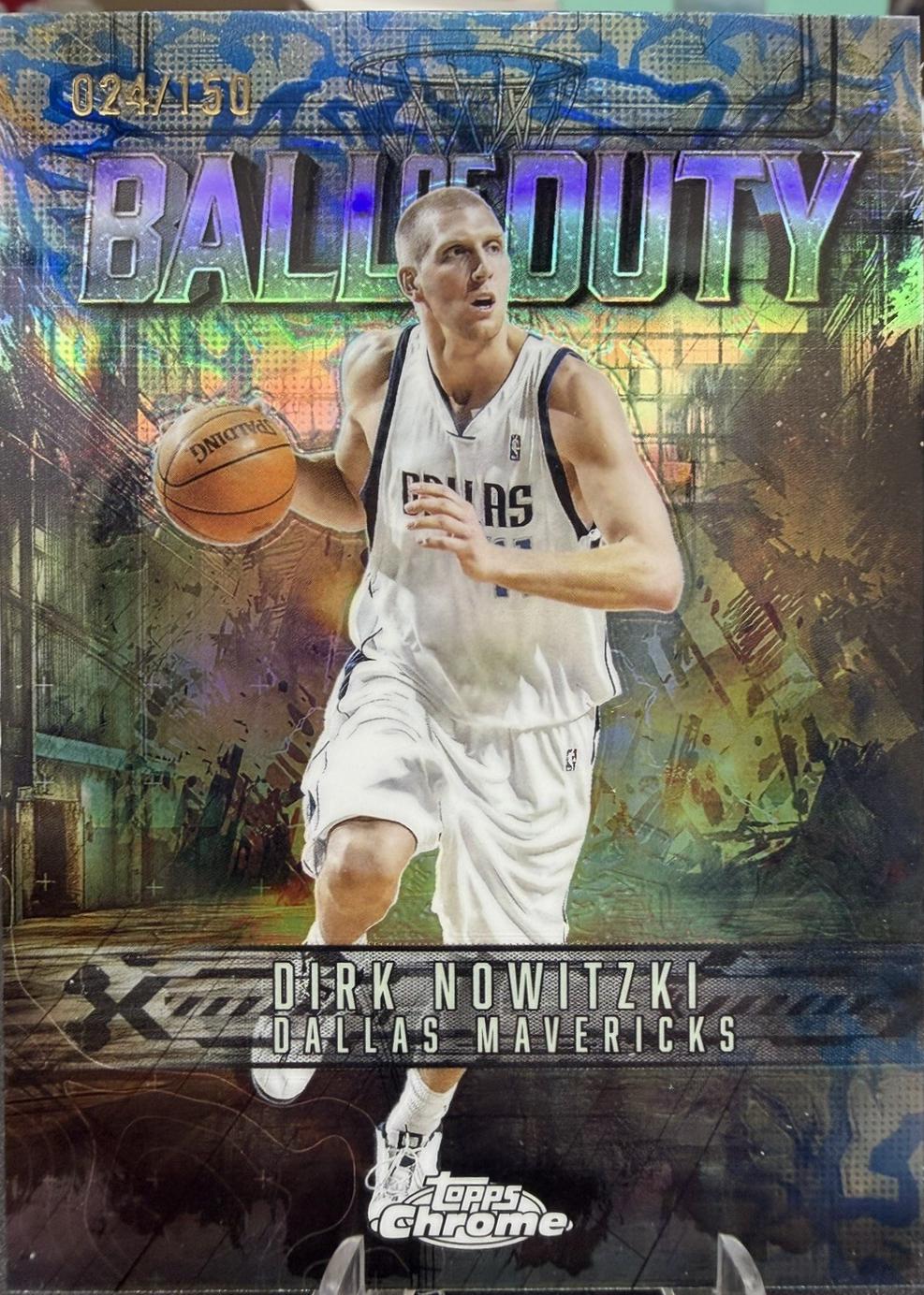 Dirk Nowitzki [Blue Refractor] #BD-17