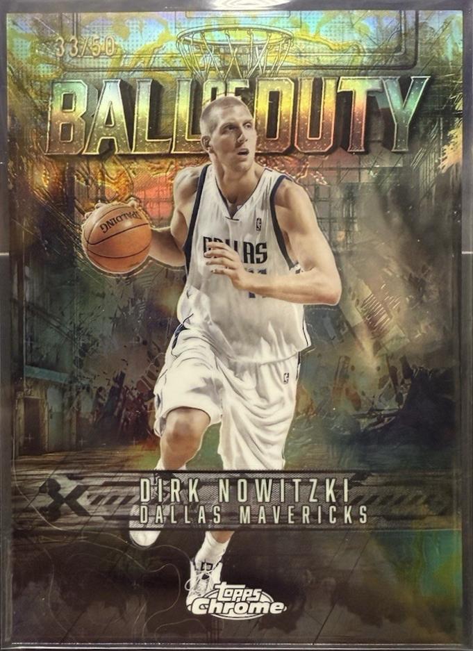 Dirk Nowitzki [Gold Refractor] #BD-17