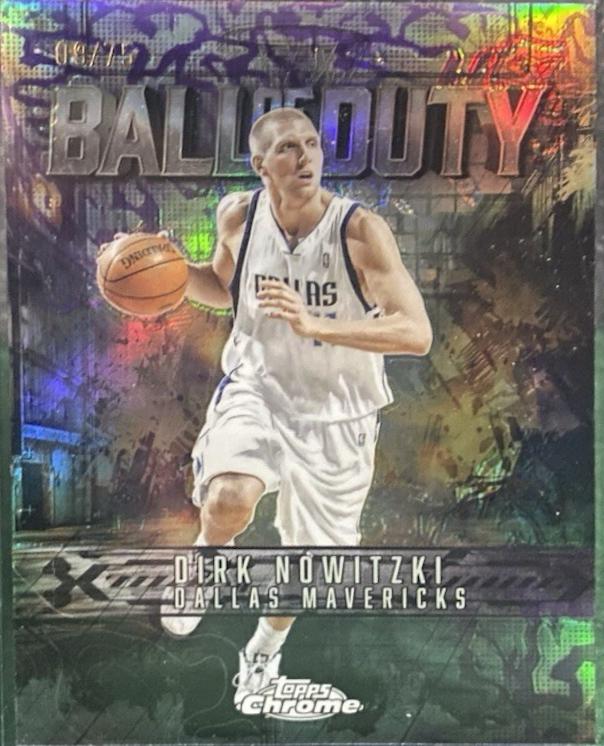 Dirk Nowitzki [Purple Refractor] #BD-17
