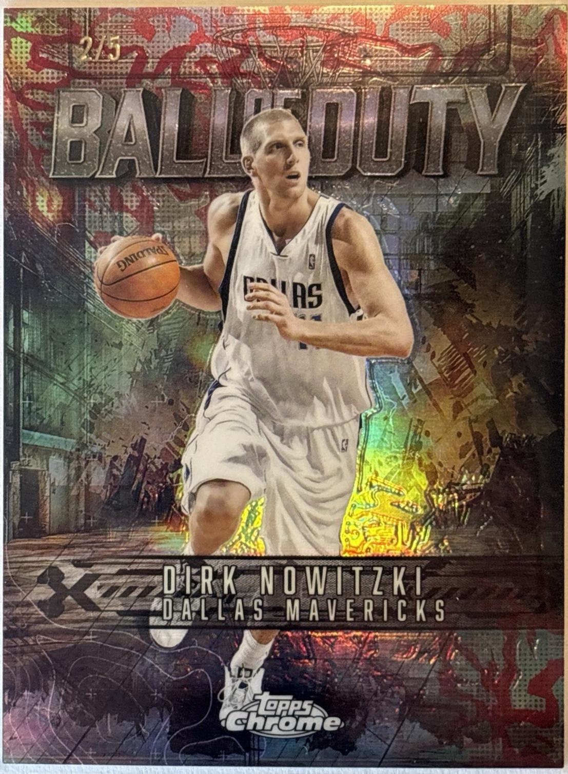 Dirk Nowitzki [Red Refractor] #BD-17