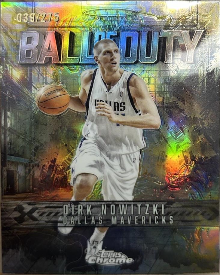 Dirk Nowitzki [Yellow Refractor] #BD-17