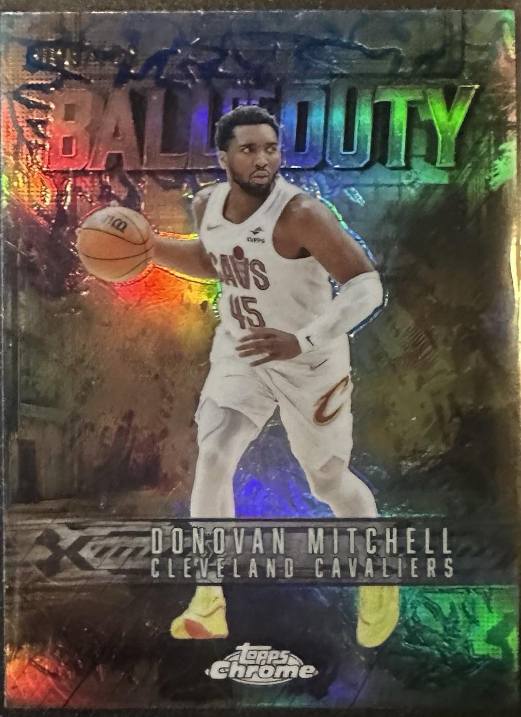 Donovan Mitchell [Blue Refractor] #BD-7