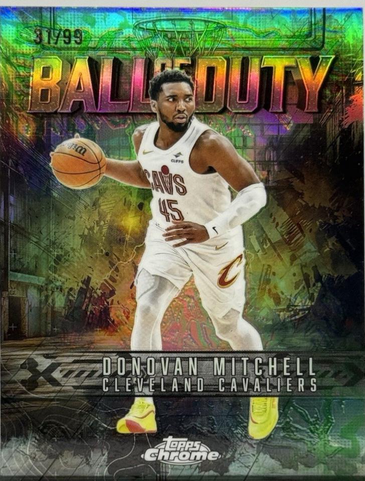 Donovan Mitchell [Green Refractor] #BD-7