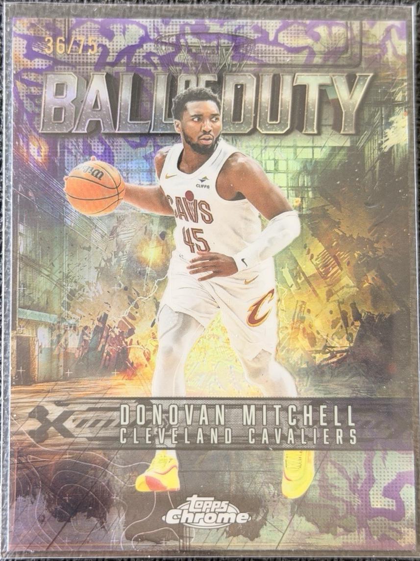 Donovan Mitchell [Purple Refractor] #BD-7