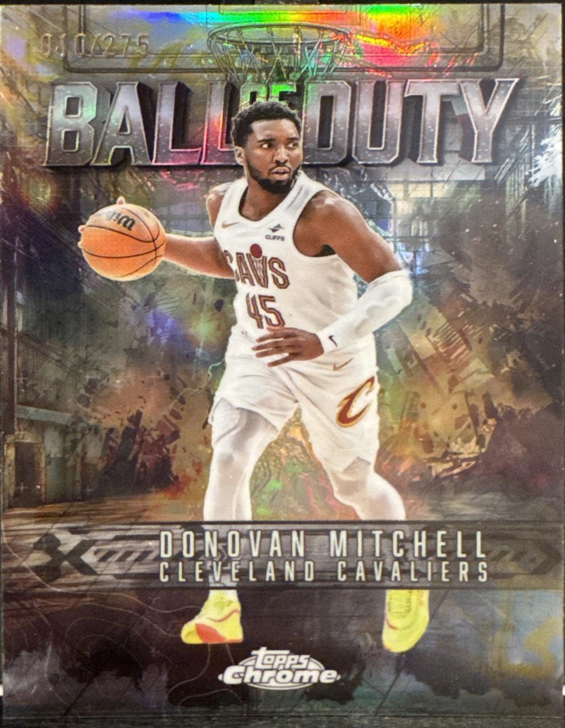 Donovan Mitchell [Yellow Refractor] #BD-7