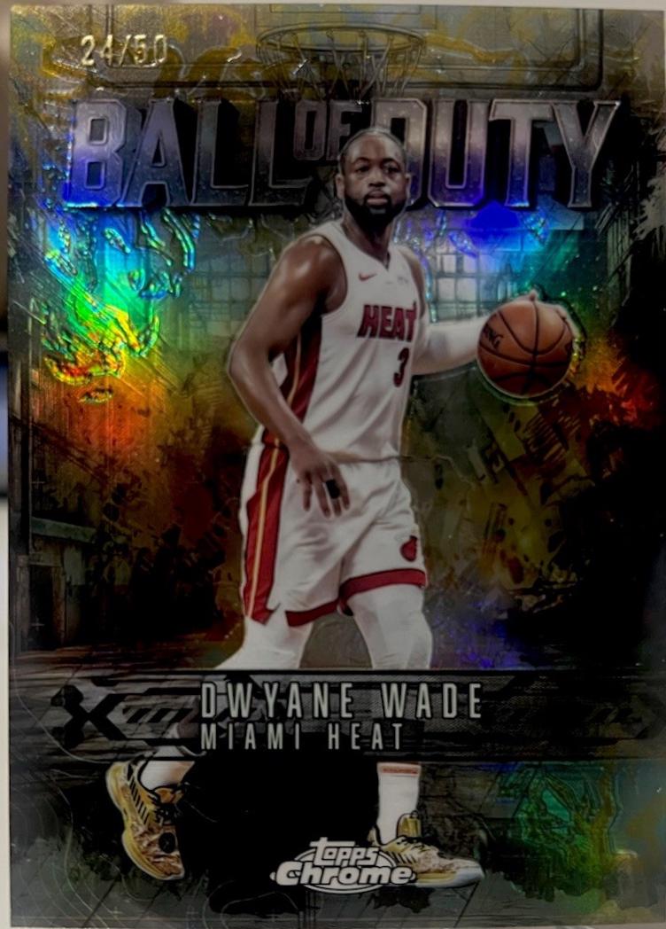 Dwyane Wade [Gold Refractor] #BD-16