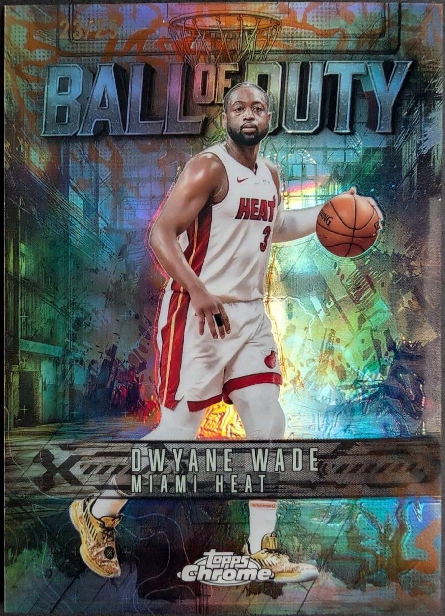 Dwyane Wade [Orange Refractor] #BD-16