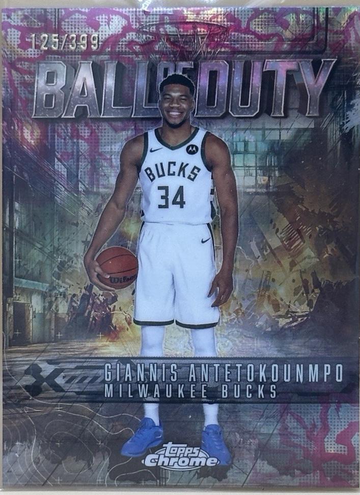 Giannis Antetokounmpo [Magenta Refractor] #BD-4