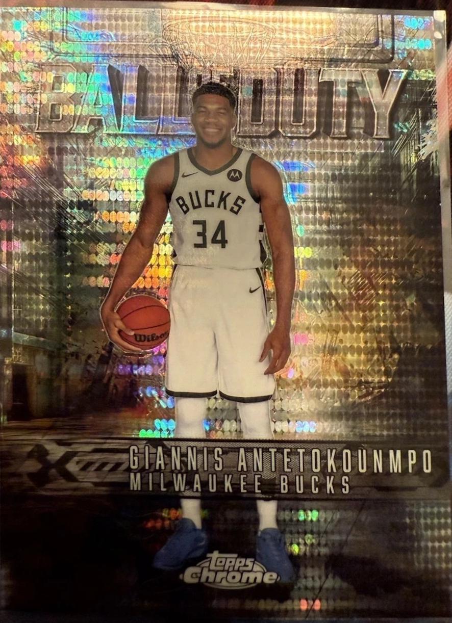 Giannis Antetokounmpo [Pulsar Refractor] #BD-4