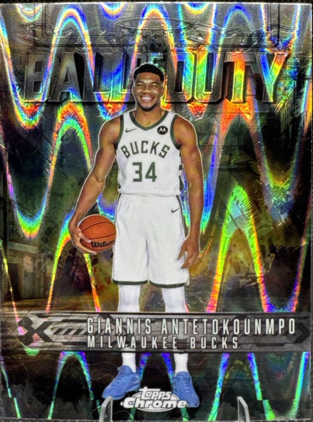 Giannis Antetokounmpo [RayWave Refractor] #BD-4
