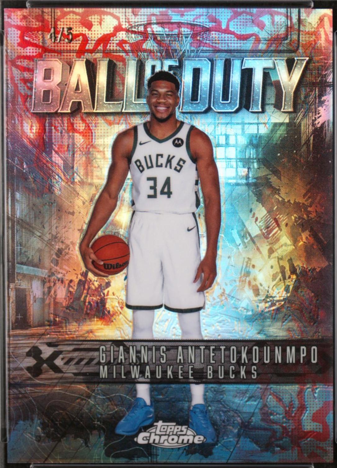 Giannis Antetokounmpo [Red Refractor] #BD-4