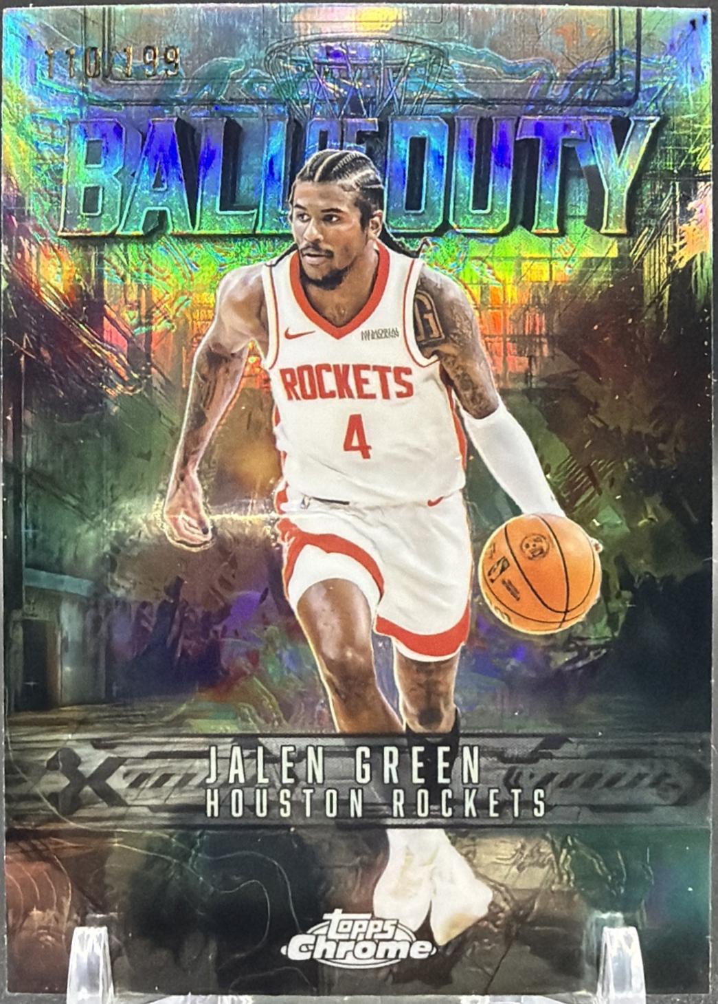 Jalen Green [Aqua Refractor] #BD-8