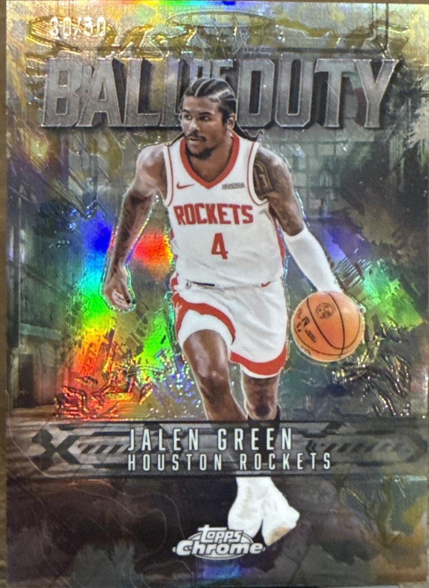 Jalen Green [Gold Refractor] #BD-8