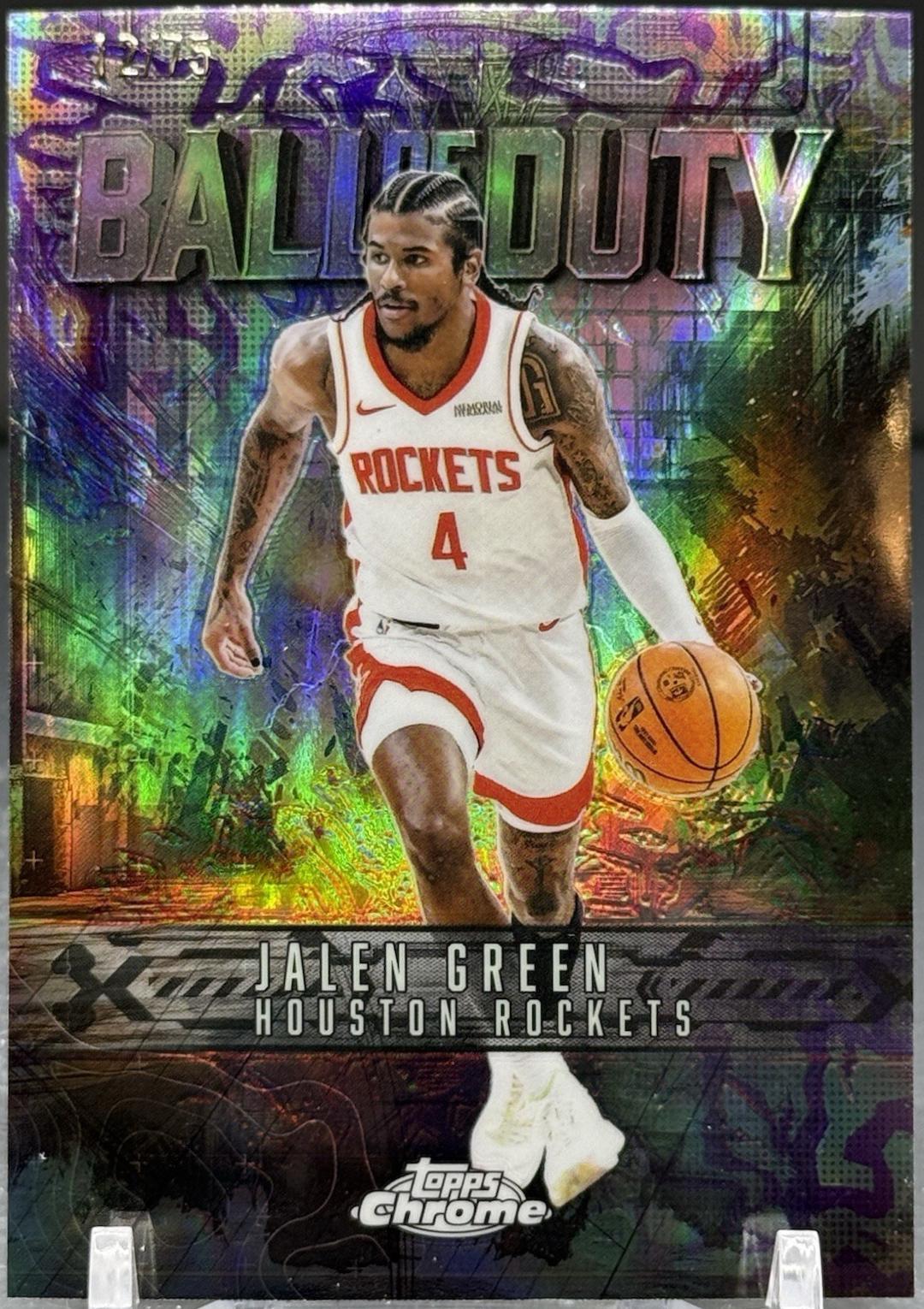 Jalen Green [Purple Refractor] #BD-8