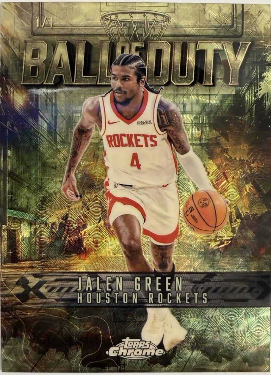 Jalen Green [Superfractor] #BD-8