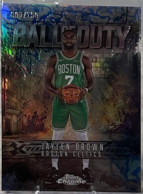 Jaylen Brown [Blue Refractor] #BD-5