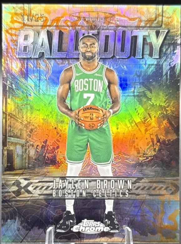 Jaylen Brown [Orange Refractor] #BD-5