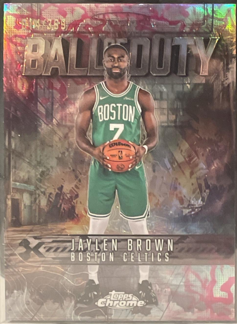 Jaylen Brown [Red Refractor] #BD-5