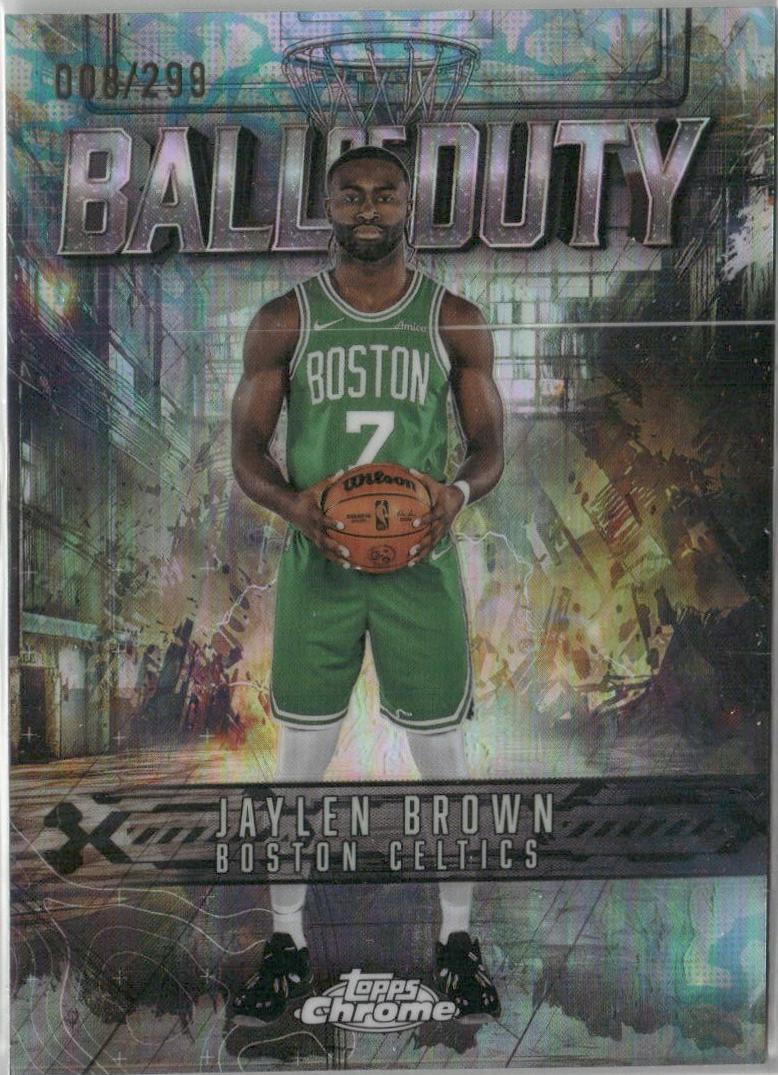 Jaylen Brown [Teal Refractor] #BD-5