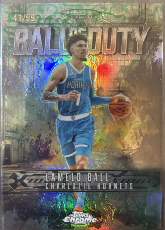 LaMelo Ball [Green Refractor] #BD-13