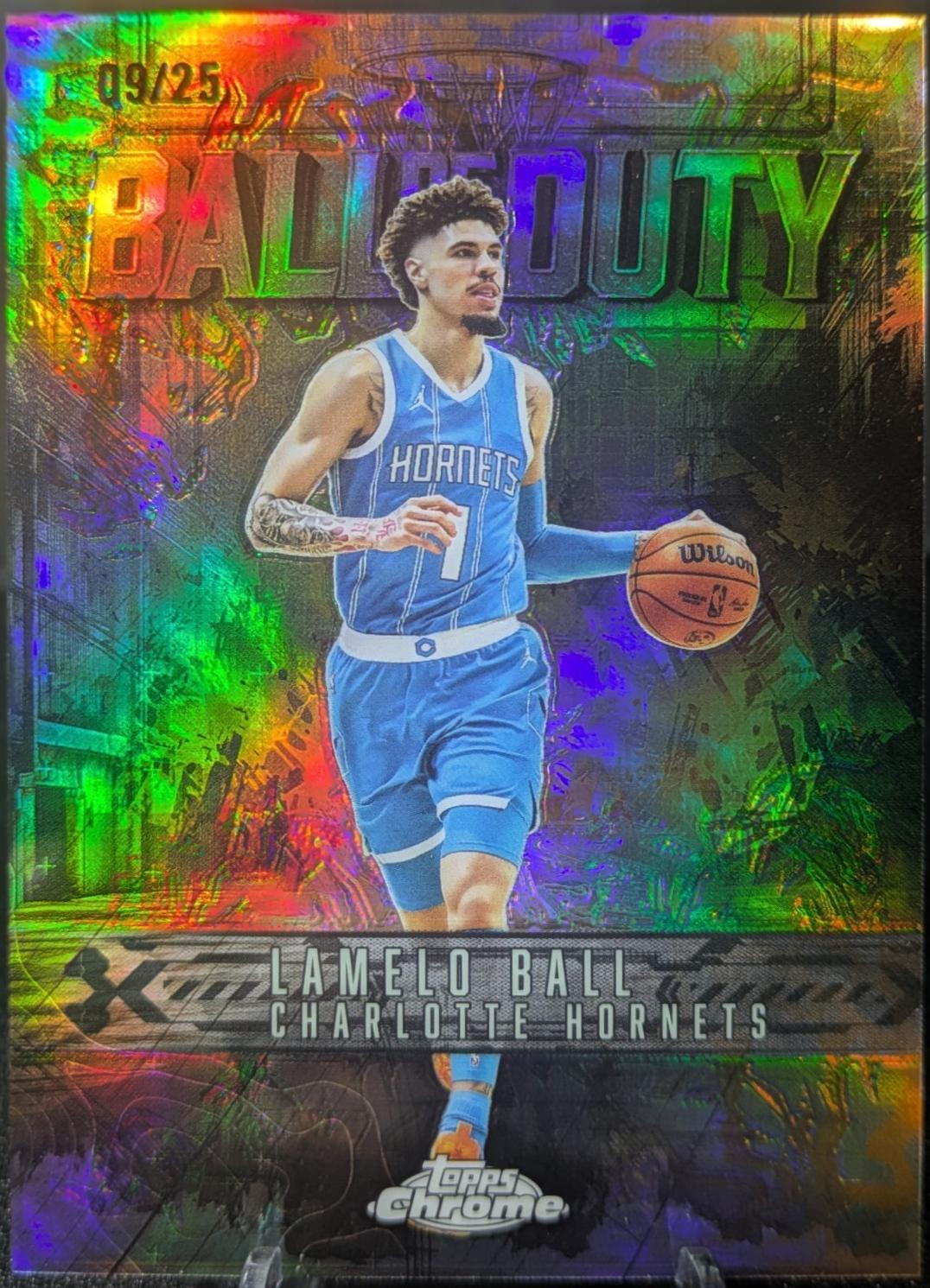 LaMelo Ball [Orange Refractor] #BD-13