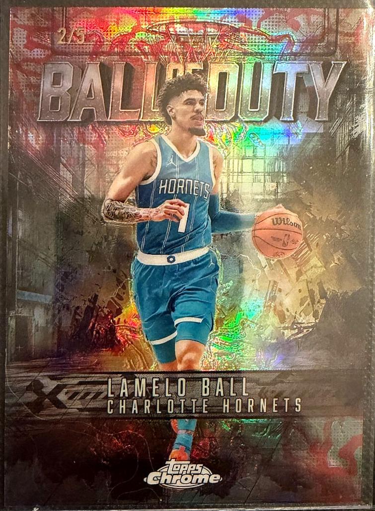 LaMelo Ball [Red Refractor] #BD-13