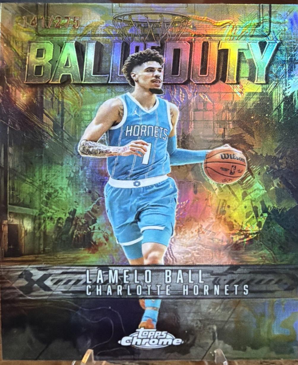 LaMelo Ball [Yellow Refractor] #BD-13