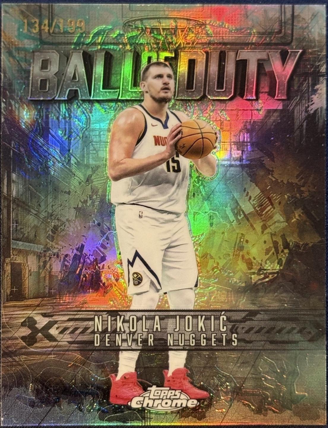 Nikola Jokic [Aqua Refractor] #BD-3