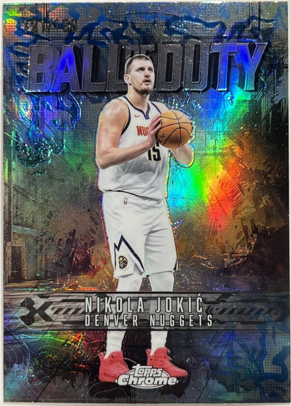 Nikola Jokic [Blue Refractor] #BD-3