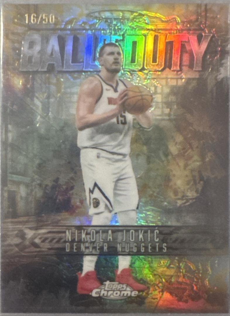 Nikola Jokic [Gold Refractor] #BD-3