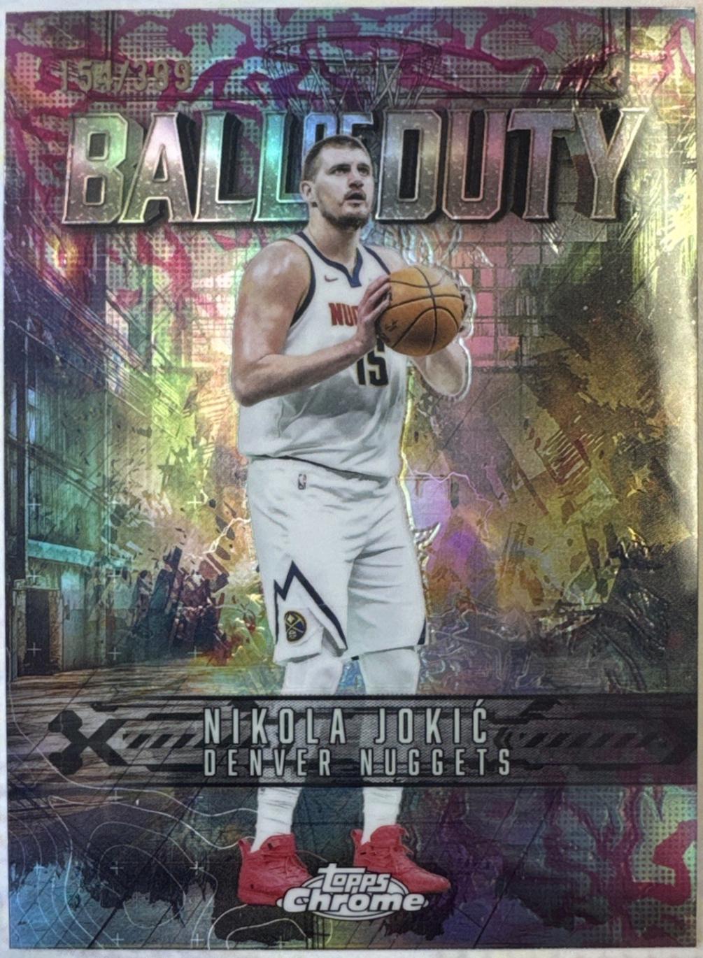 Nikola Jokic [Magenta Refractor] #BD-3