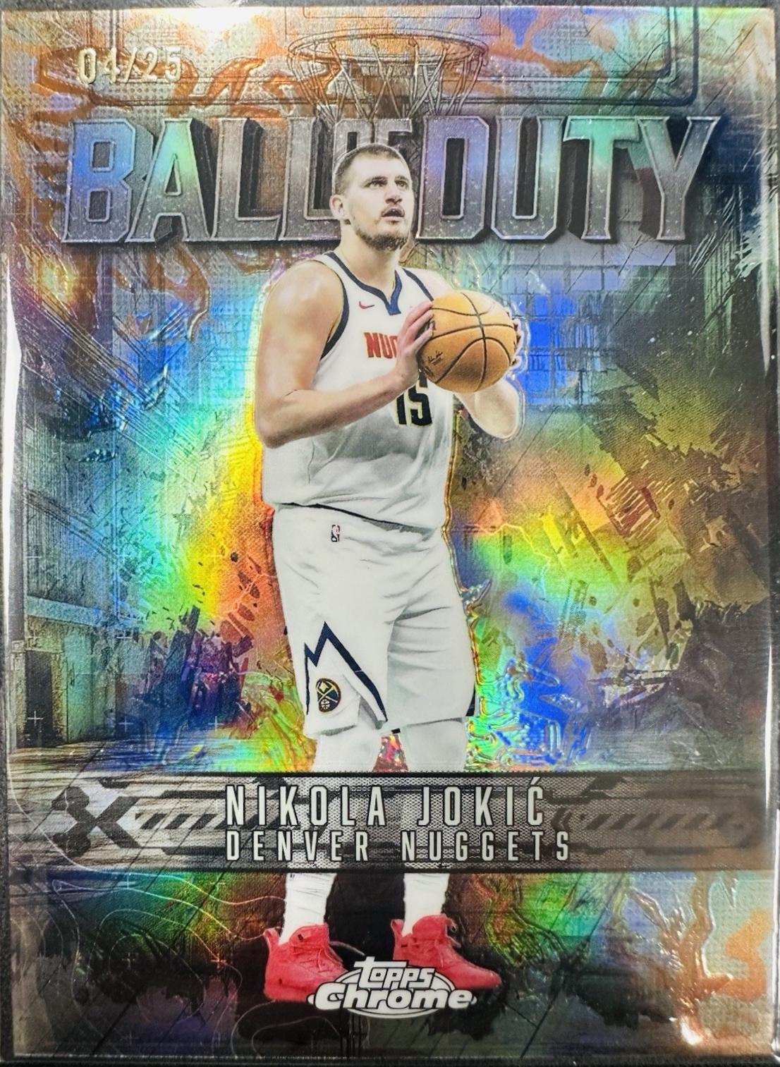 Nikola Jokic [Orange Refractor] #BD-3