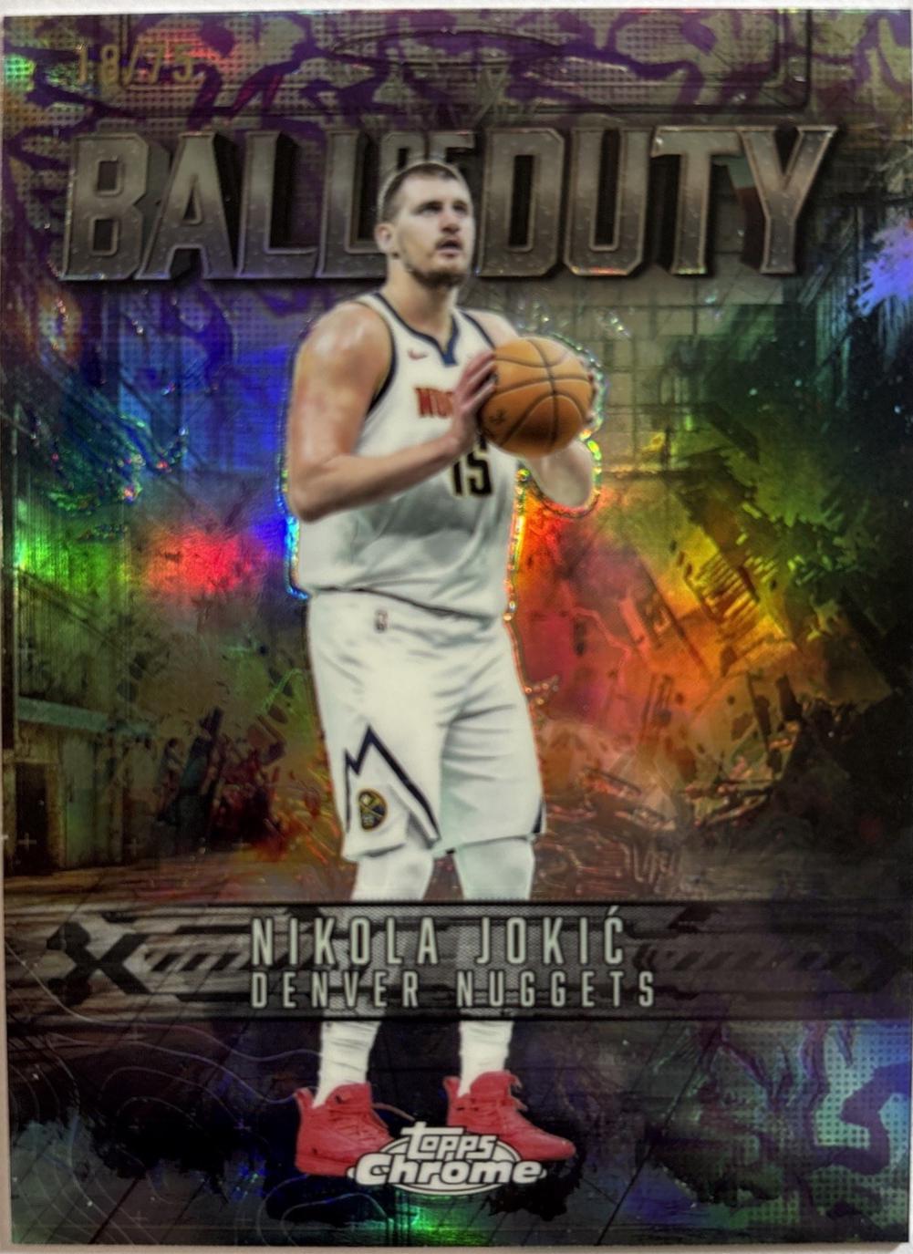 Nikola Jokic [Purple Refractor] #BD-3