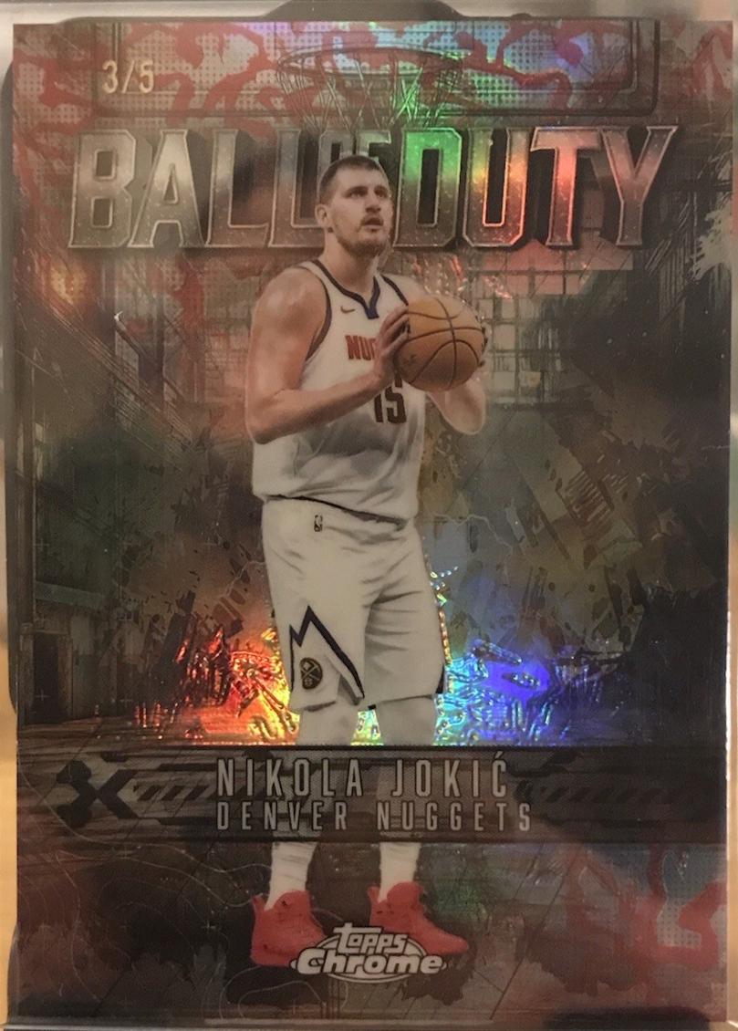 Nikola Jokic [Red Refractor] #BD-3