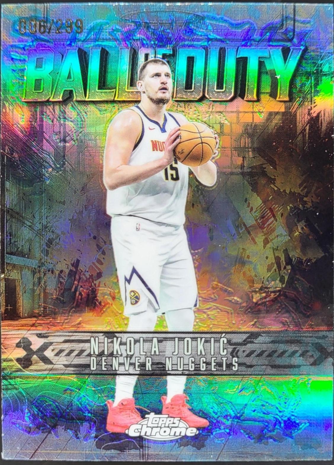 Nikola Jokic [Teal Refractor] #BD-3