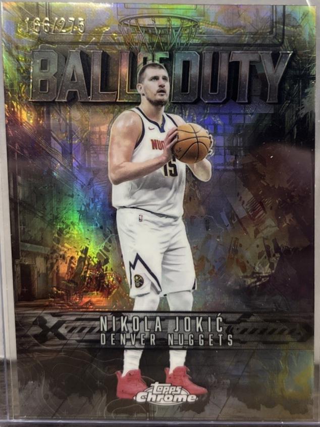 Nikola Jokic [Yellow Refractor] #BD-3