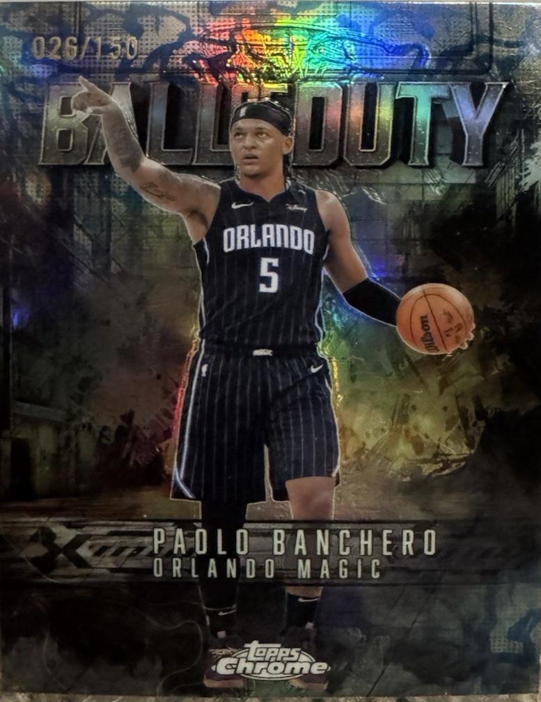 Paolo Banchero [Blue Refractor] #BD-14
