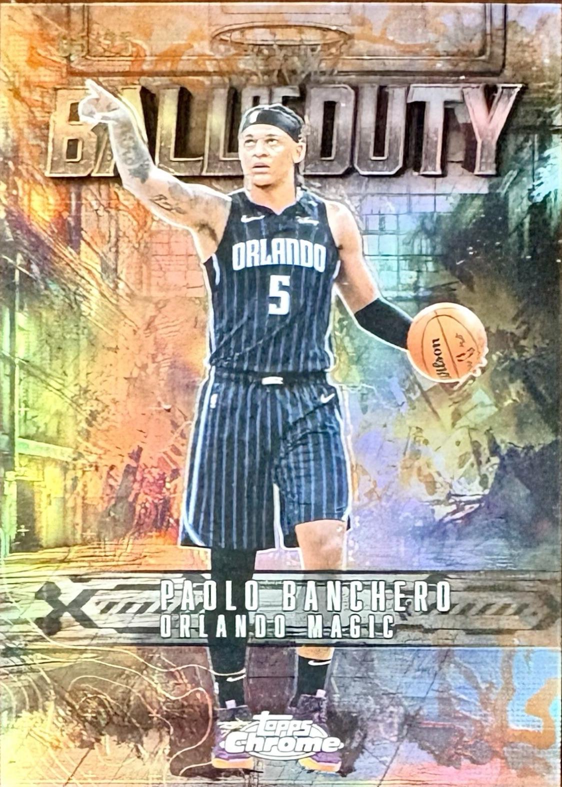 Paolo Banchero [Orange Refractor] #BD-14