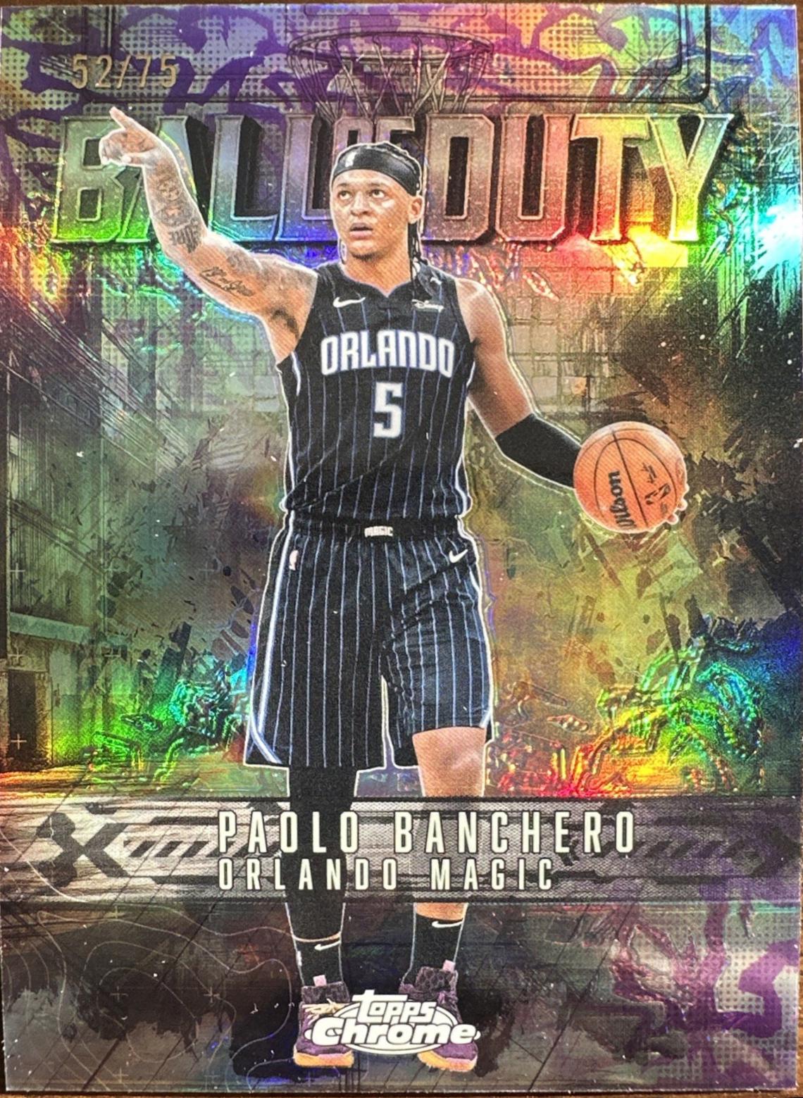 Paolo Banchero [Purple Refractor] #BD-14