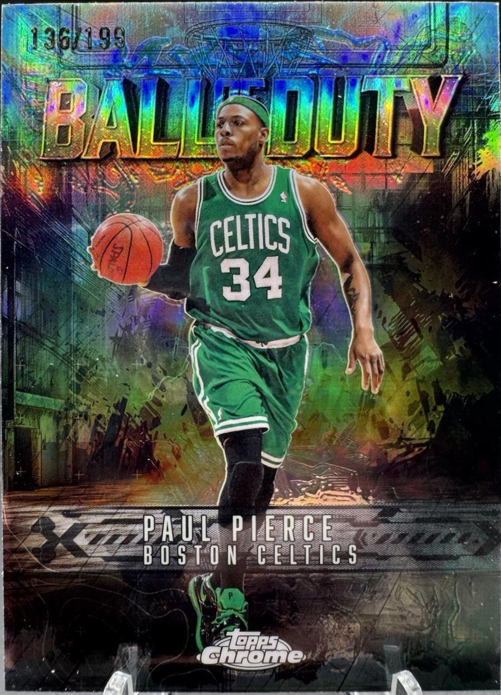 Paul Pierce [Aqua Refractor] #BD-19