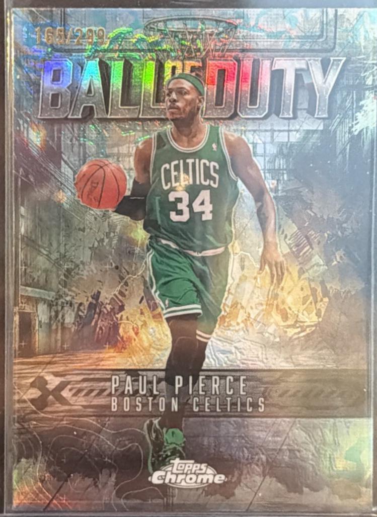 Paul Pierce [Teal Refractor] #BD-19