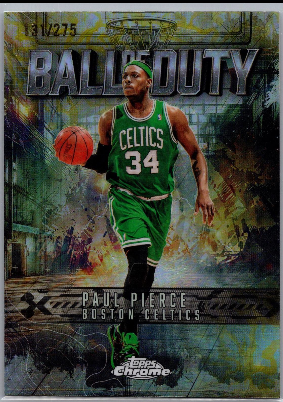 Paul Pierce [Yellow Refractor] #BD-19
