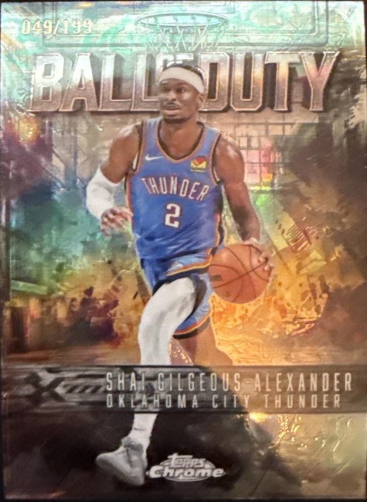 Shai Gilgeous-Alexander [Aqua Refractor] #BD-6