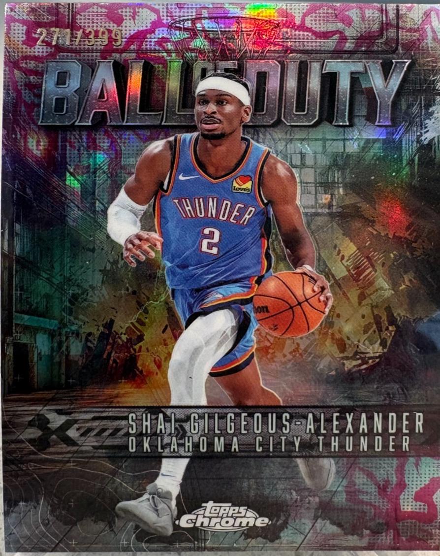 Shai Gilgeous-Alexander [Magenta Refractor] #BD-6