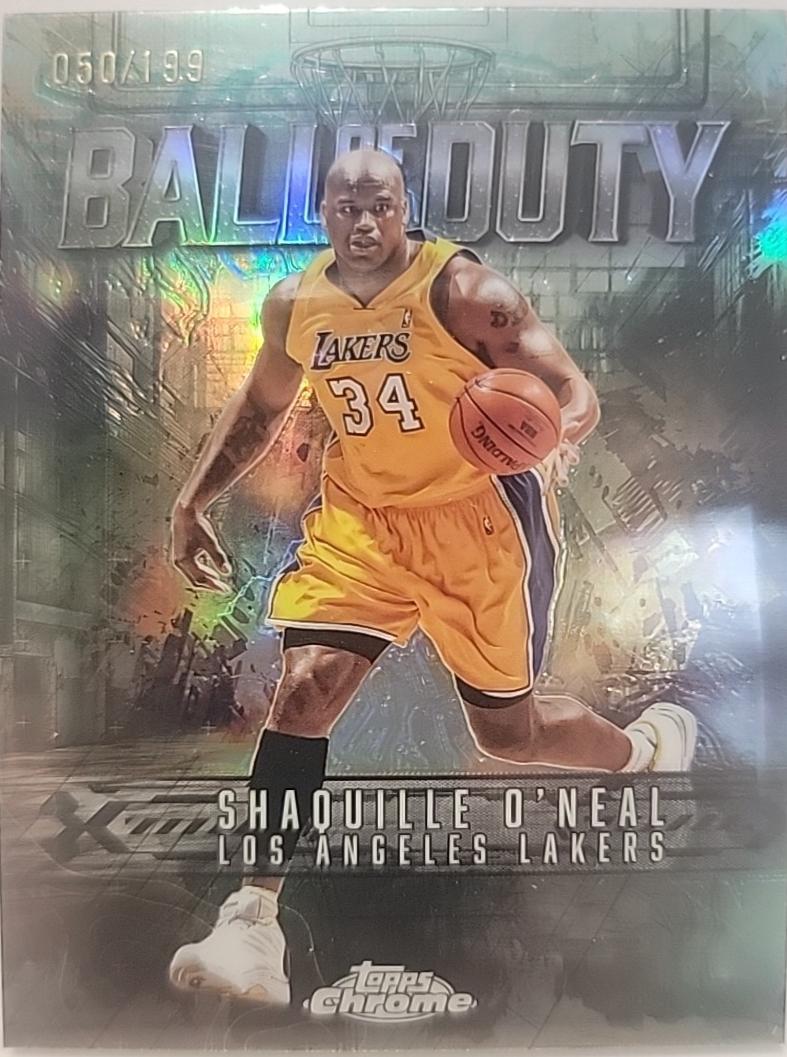 Shaquille O'Neal [Aqua Refractor] #BD-18