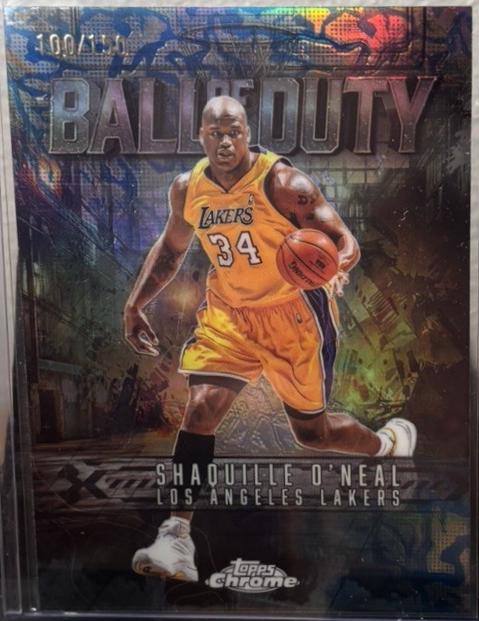 Shaquille O'Neal [Blue Refractor] #BD-18