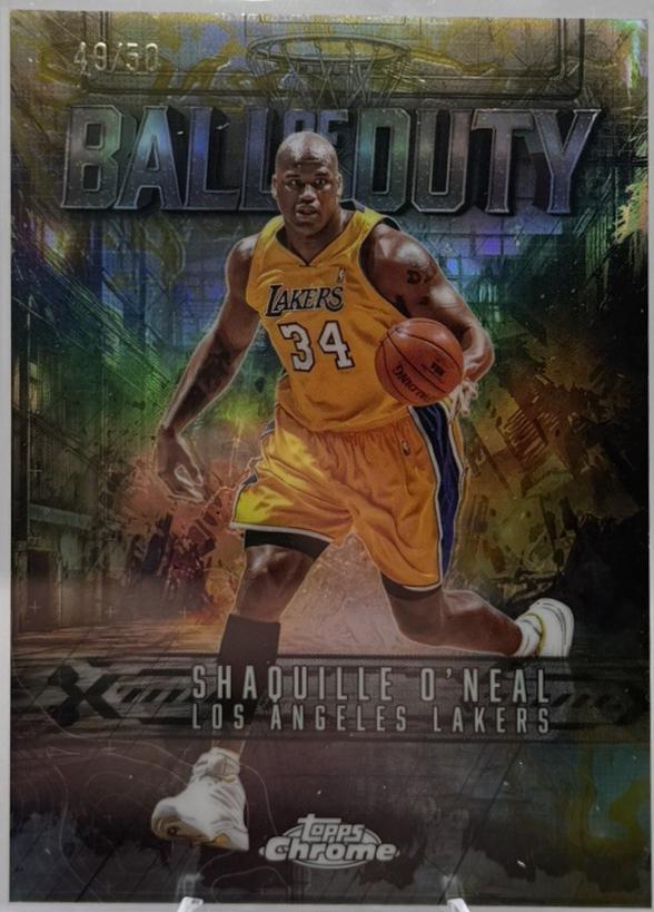 Shaquille O'Neal [Gold Refractor] #BD-18