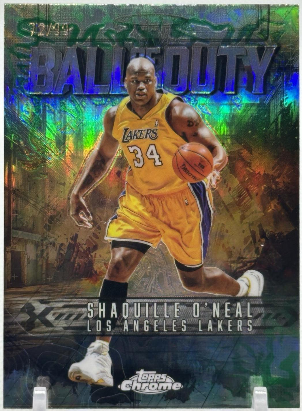 Shaquille O'Neal [Green Refractor] #BD-18