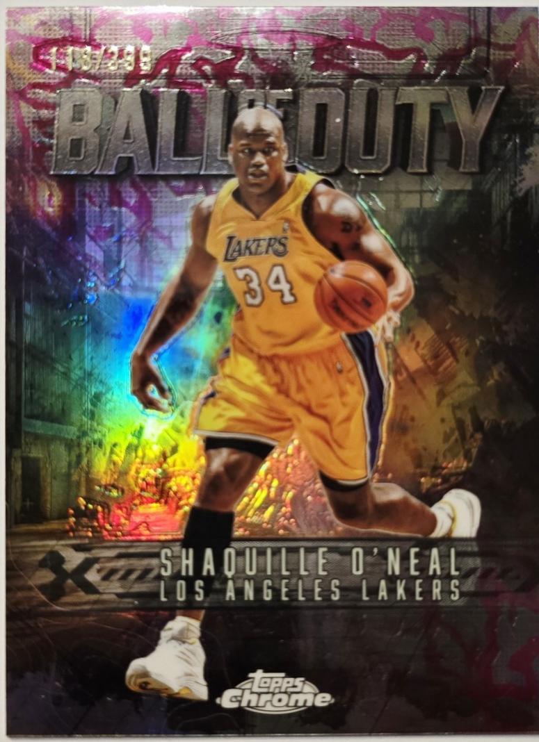 Shaquille O'Neal [Magenta Refractor] #BD-18
