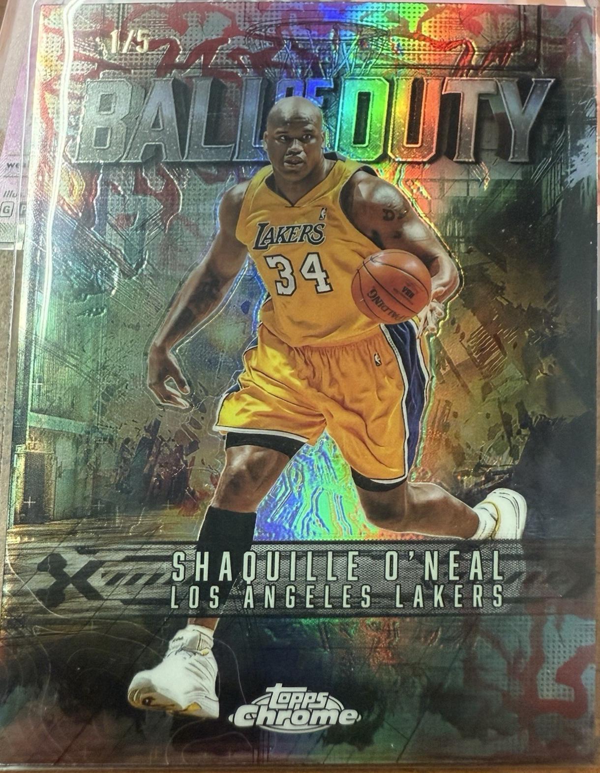 Shaquille O'Neal [Red Refractor] #BD-18